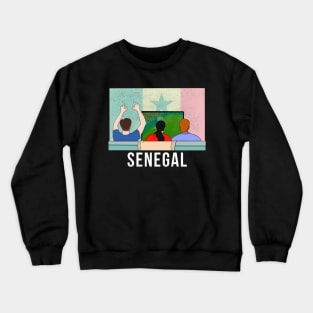 Senegal Fans Crewneck Sweatshirt